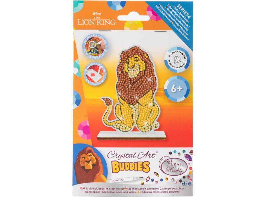 CRYSTAL ART Diamantové maľovanie Leví kráľ: Mufasa