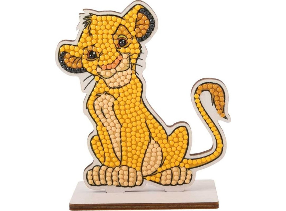 CRYSTAL ART Diamantové maľovanie Leví kráľ: Simba