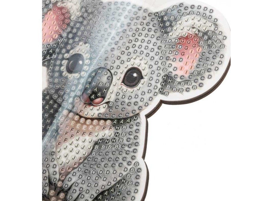 CRYSTAL ART Diamantové maľovanie Na zemi: Koala