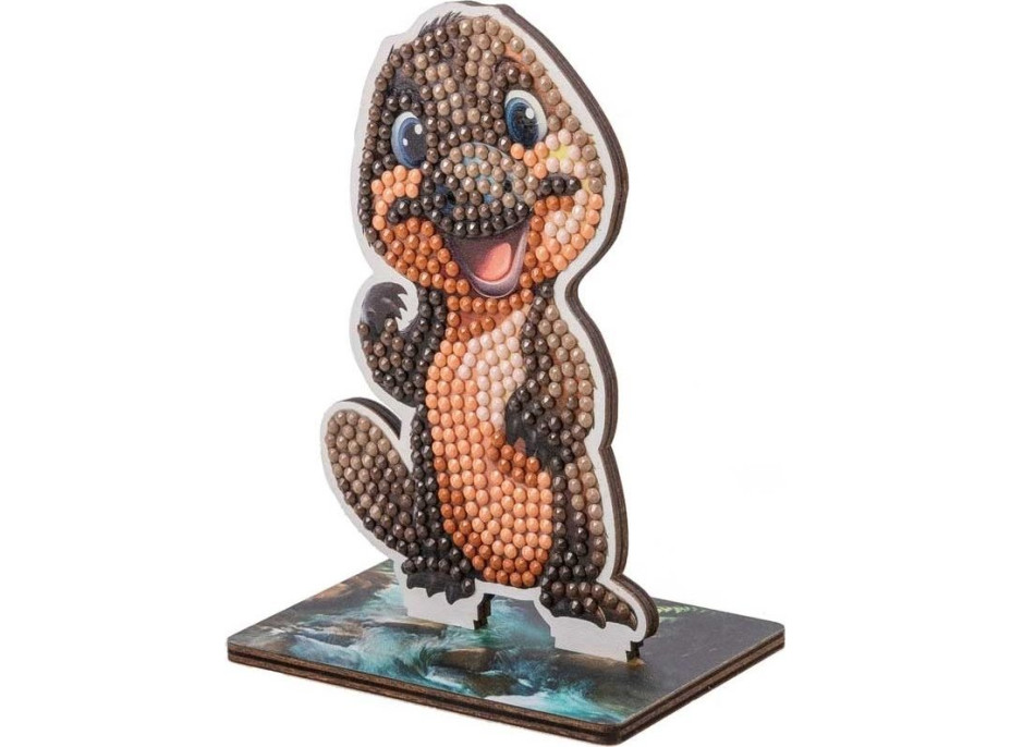 CRYSTAL ART Diamantové maľovanie Na zemi: Vtákopysk