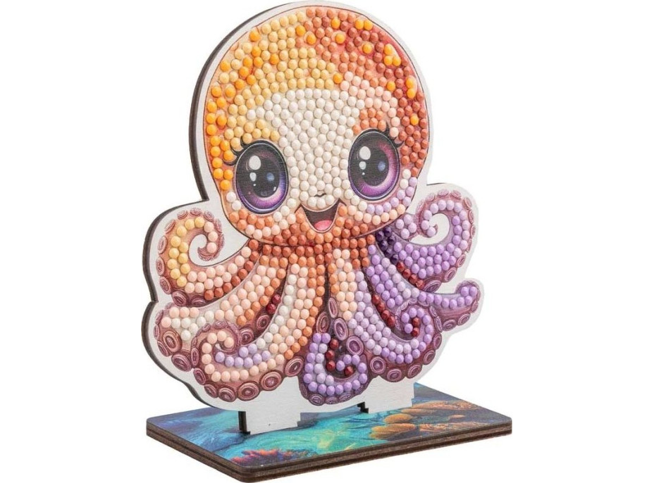 CRYSTAL ART Diamantové maľovanie Oceán: Chobotnice