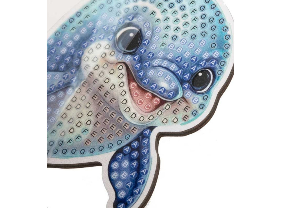 CRYSTAL ART Diamantové maľovanie Oceán: Delfín
