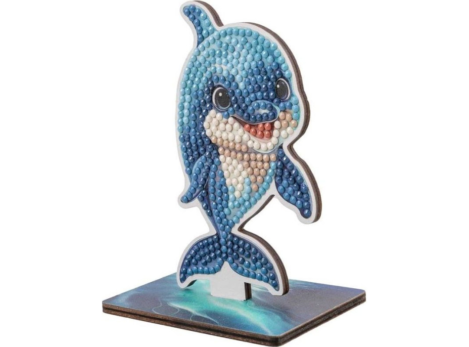 CRYSTAL ART Diamantové maľovanie Oceán: Delfín