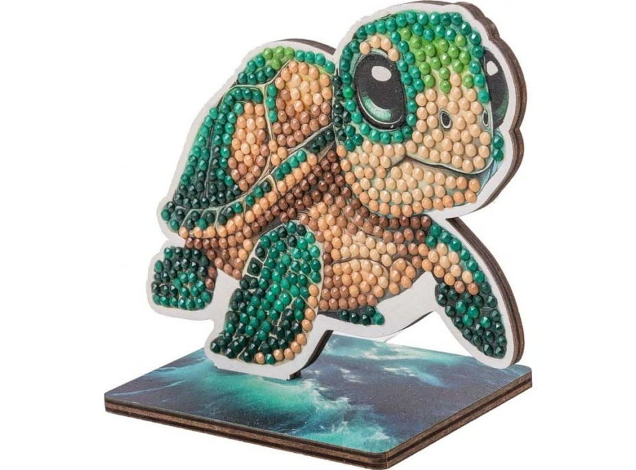 CRYSTAL ART Diamantové maľovanie Oceán: Korytnačka