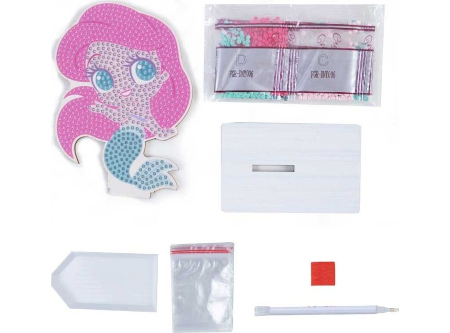 CRYSTAL ART Diamantové maľovanie Princezné: Ariel