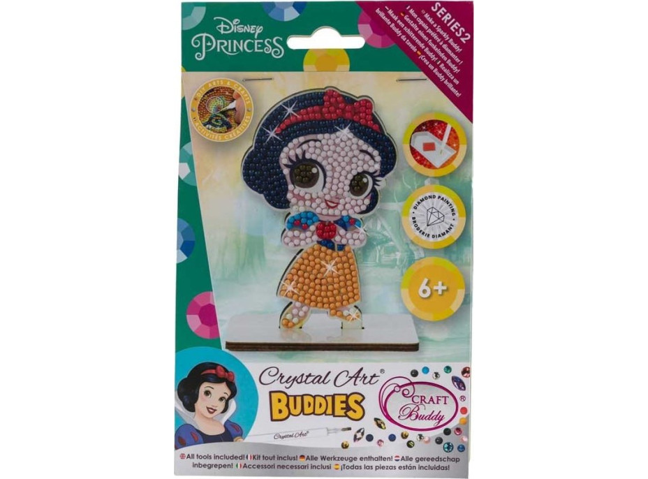 CRYSTAL ART Diamantové maľovanie Princezné: Snehulienka