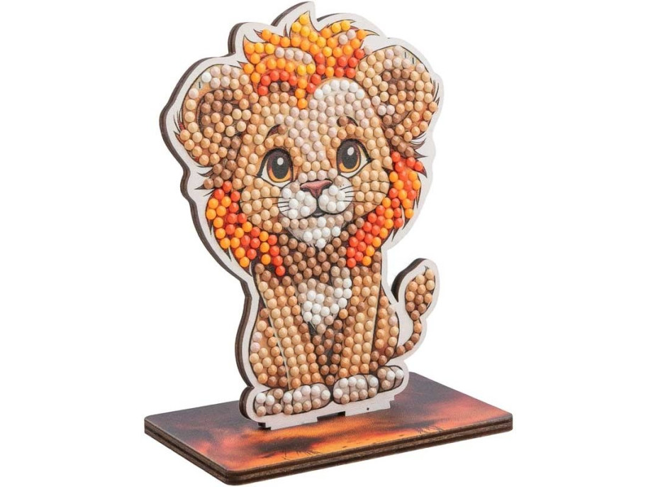 CRYSTAL ART Diamantové maľovanie Safari: Lev
