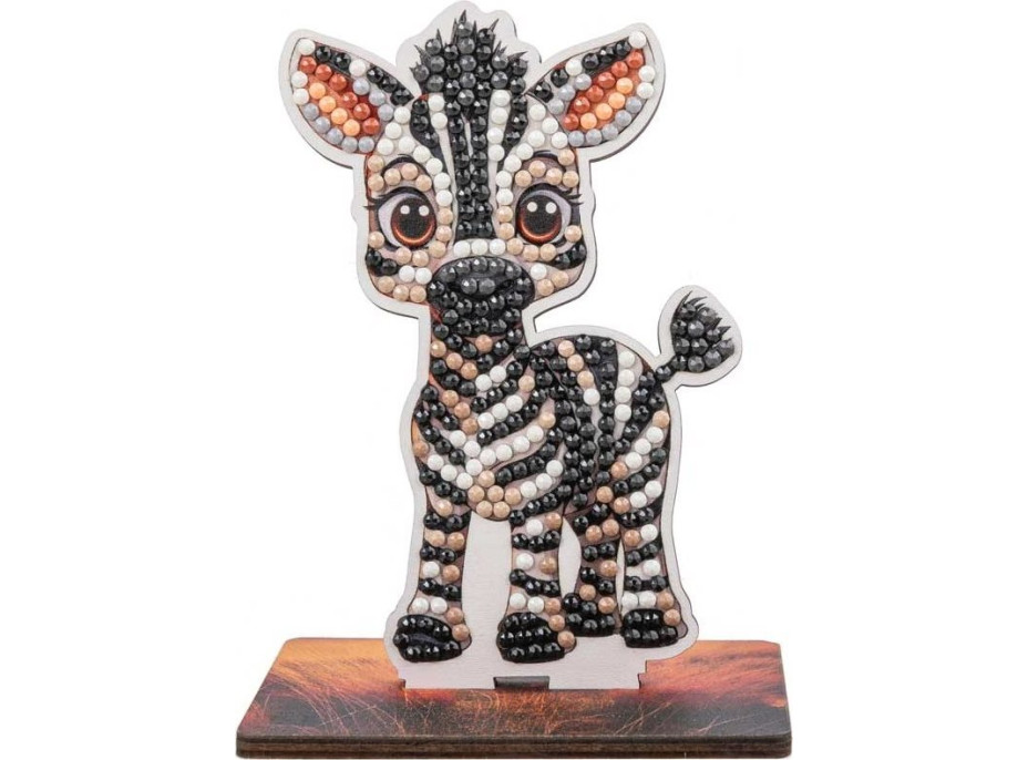 CRYSTAL ART Diamantové maľovanie Safari: Zebra