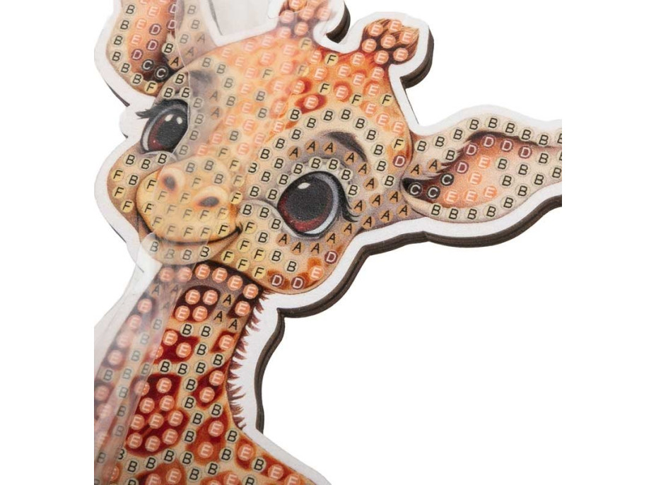 CRYSTAL ART Diamantové maľovanie Safari: Žirafa