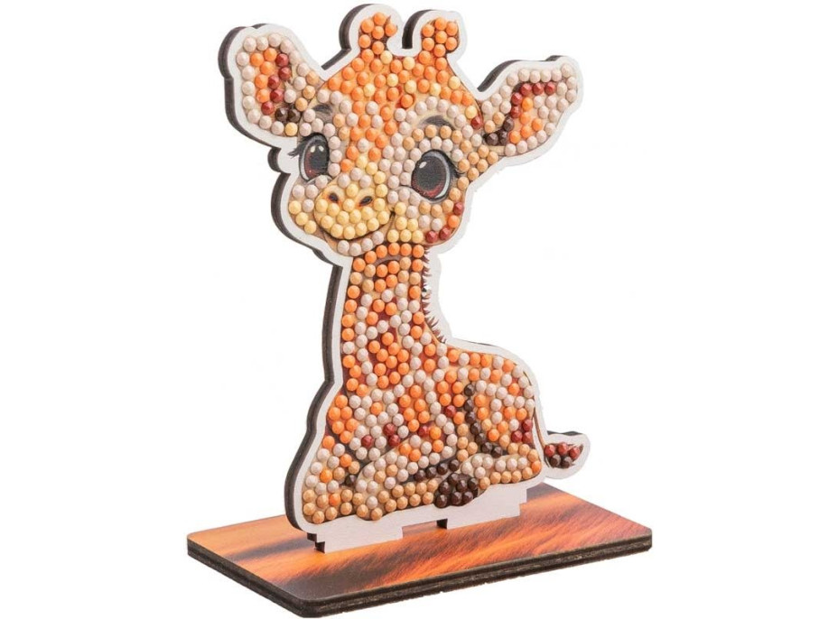 CRYSTAL ART Diamantové maľovanie Safari: Žirafa