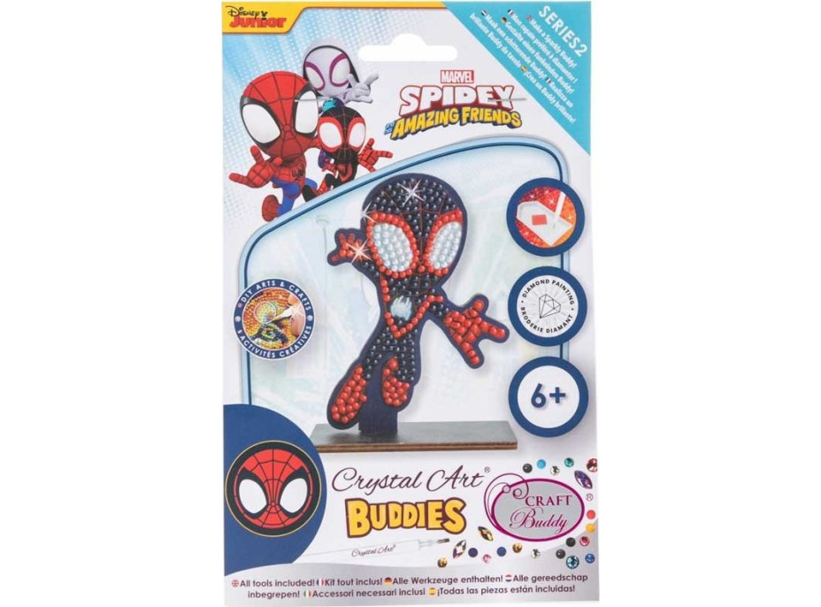 CRYSTAL ART Diamantové maľovanie Spiderman: Miles Morales