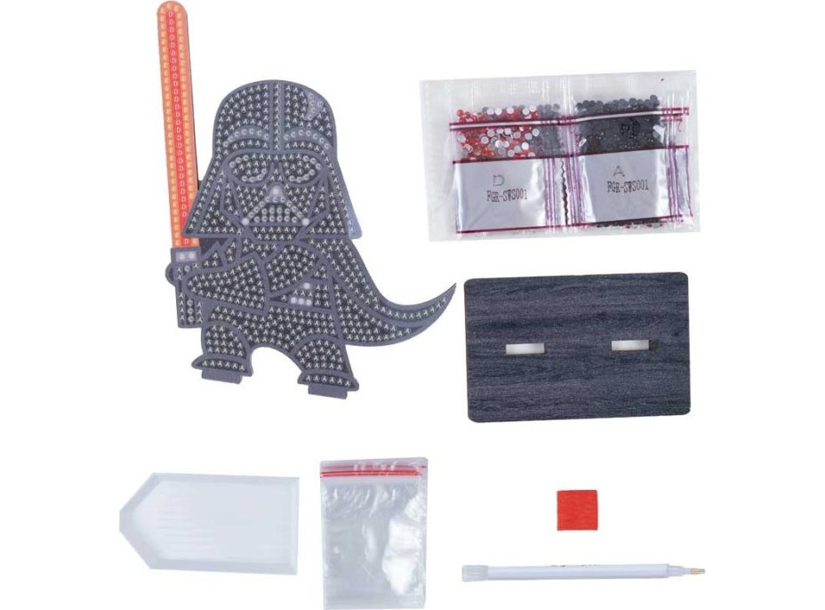 CRYSTAL ART Diamantové maľovanie Star Wars: Darth Wader