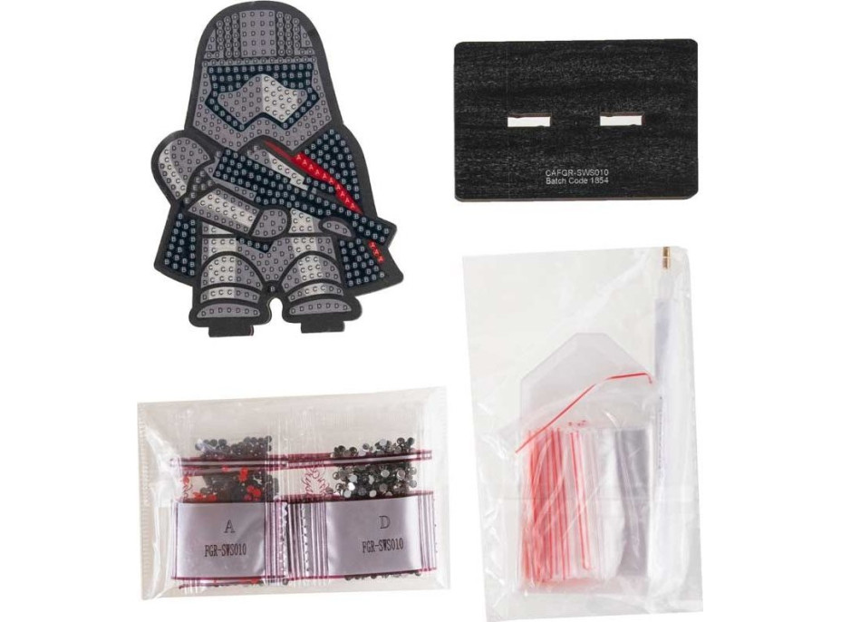 CRYSTAL ART Diamantové maľovanie Star Wars: Kapitán Phasma