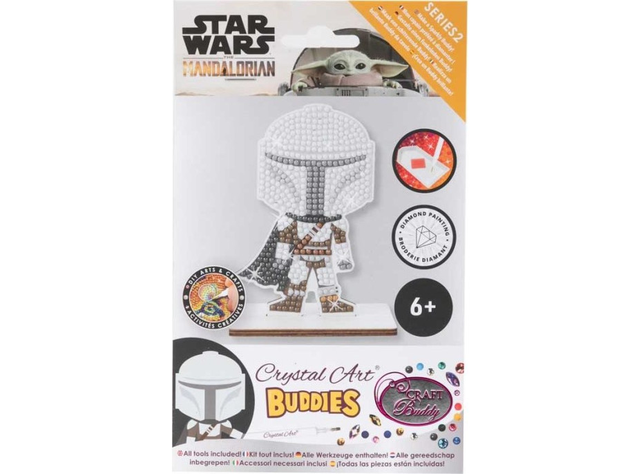 CRYSTAL ART Diamantové maľovanie Star Wars: Mandalorian