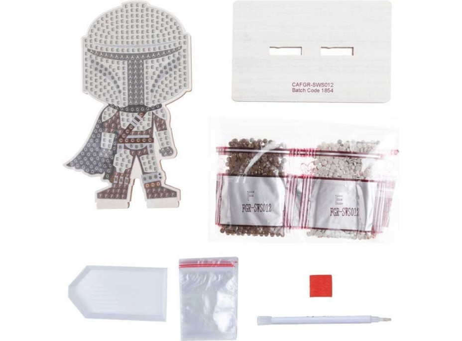 CRYSTAL ART Diamantové maľovanie Star Wars: Mandalorian