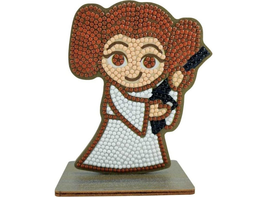 CRYSTAL ART Diamantové maľovanie Star Wars: Princezná Leia