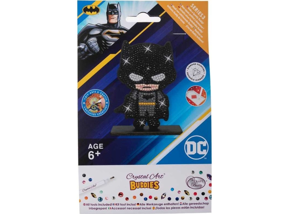 CRYSTAL ART Diamantové maľovanie Superhrdinovia: Batman