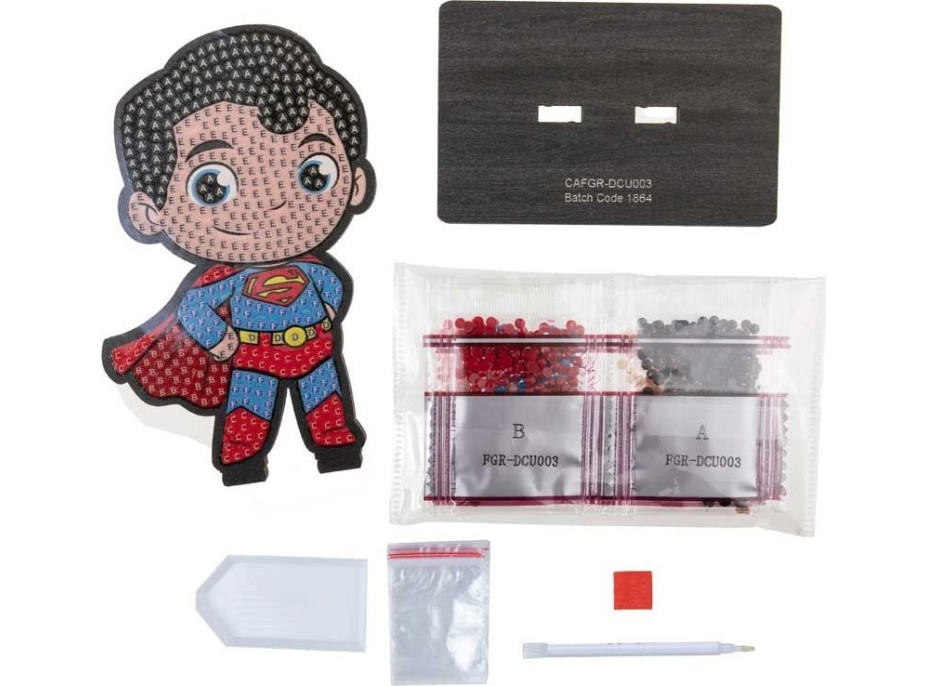 CRYSTAL ART Diamantové maľovanie Superhrdinovia: Superman