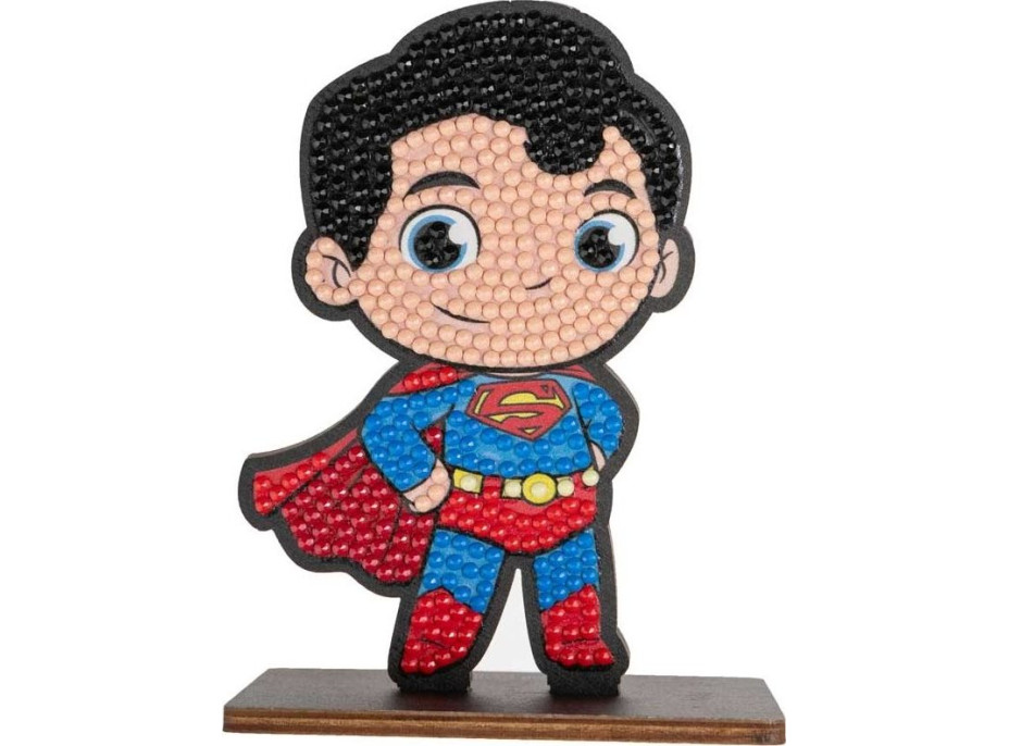 CRYSTAL ART Diamantové maľovanie Superhrdinovia: Superman