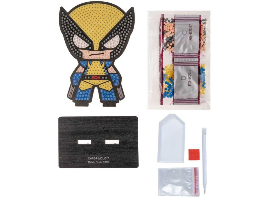 CRYSTAL ART Diamantové maľovanie X-men: Wolverine