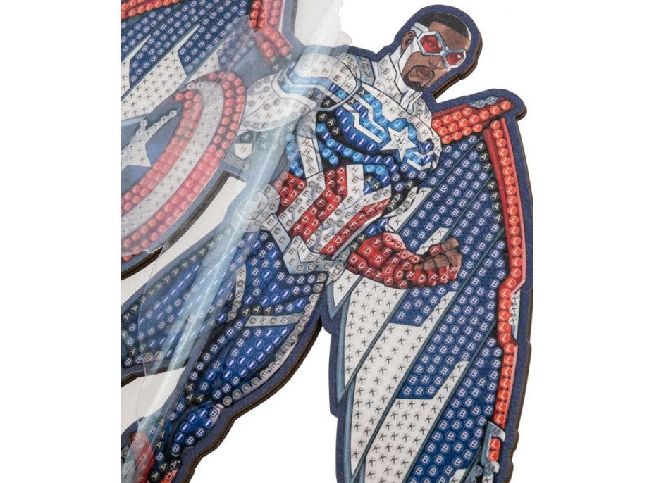 CRYSTAL ART Diamantové maľovanie XL Avengers: Falcon