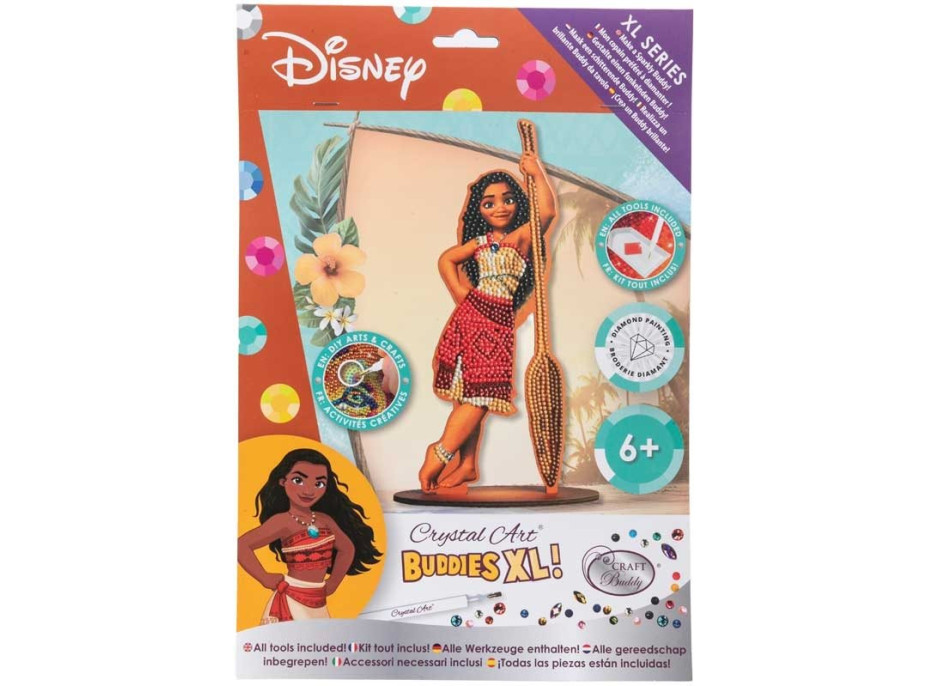 CRYSTAL ART Diamantové maľovanie XL Disney: Moana