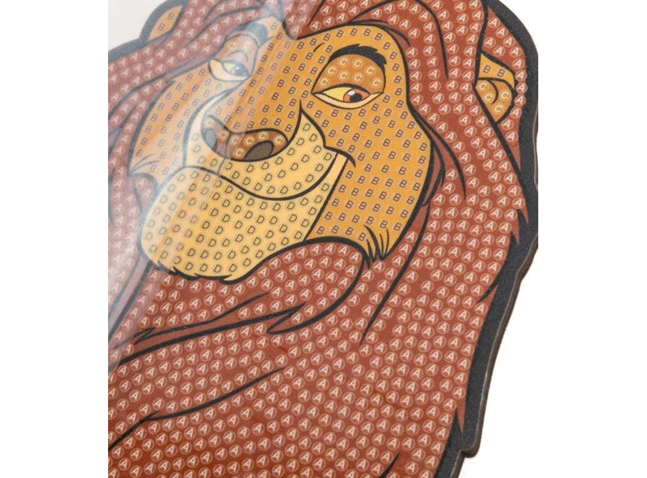 CRYSTAL ART Diamantové maľovanie XL Leví kráľ: Mufasa