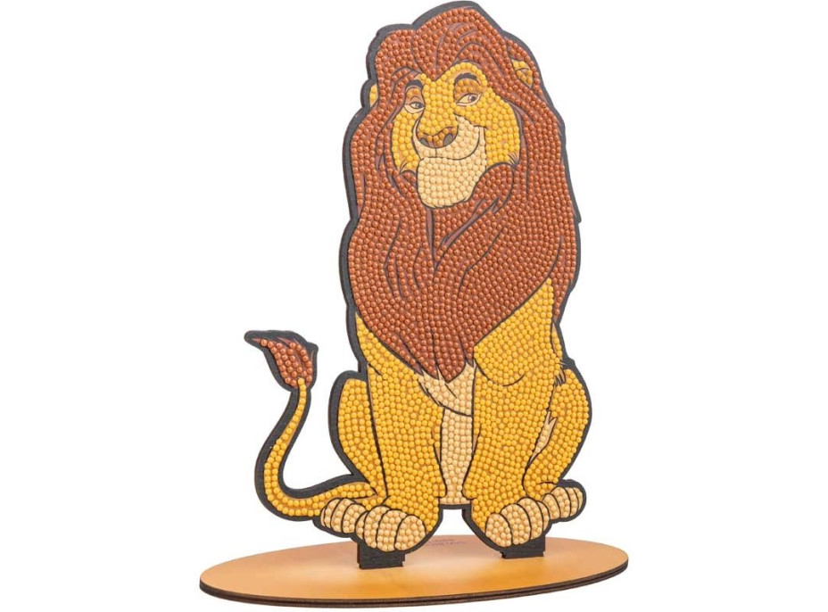 CRYSTAL ART Diamantové maľovanie XL Leví kráľ: Mufasa