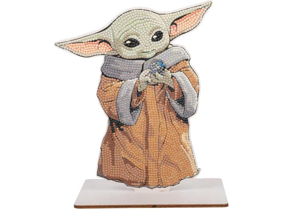 CRYSTAL ART Diamantové maľovanie XL Star Wars: Grogu