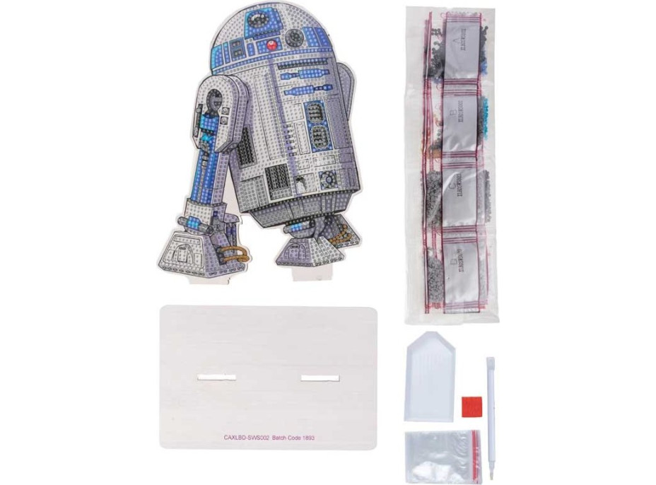CRYSTAL ART Diamantové maľovanie XL Star Wars: R2-D2