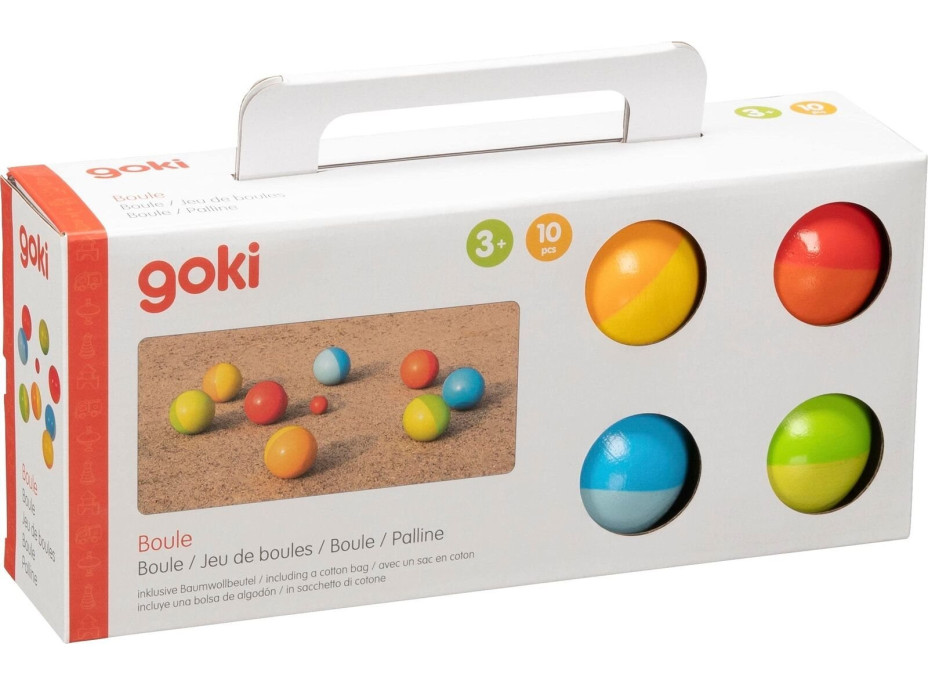 GOKI Drevený petanque