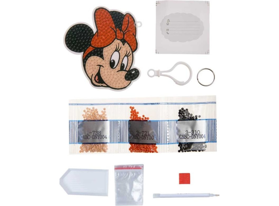 CRYSTAL ART Prívesok Minnie