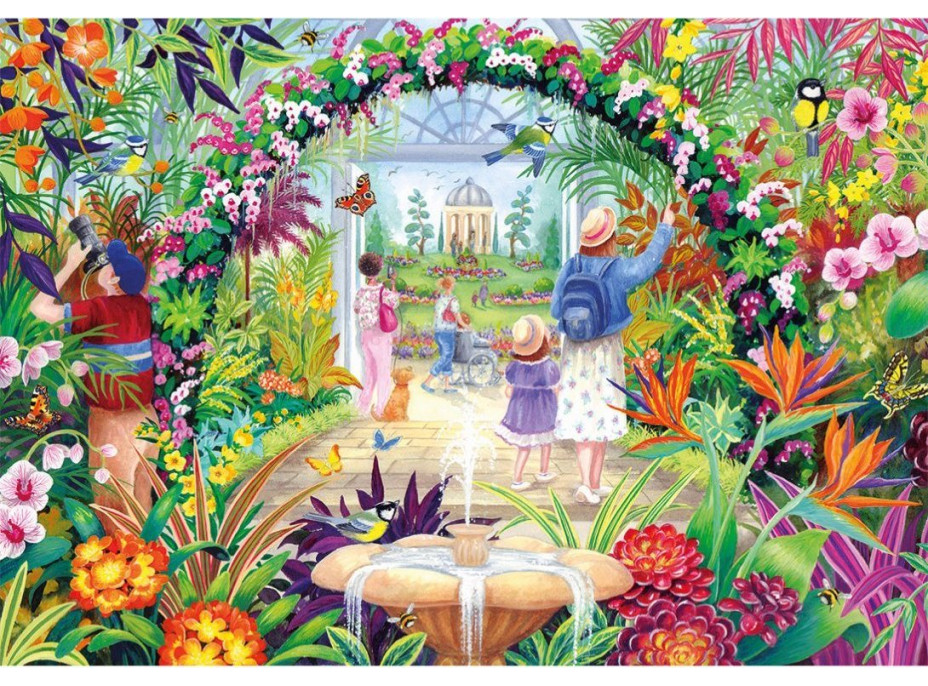 GIBSONS Puzzle Botanická záhrada 500 dielikov