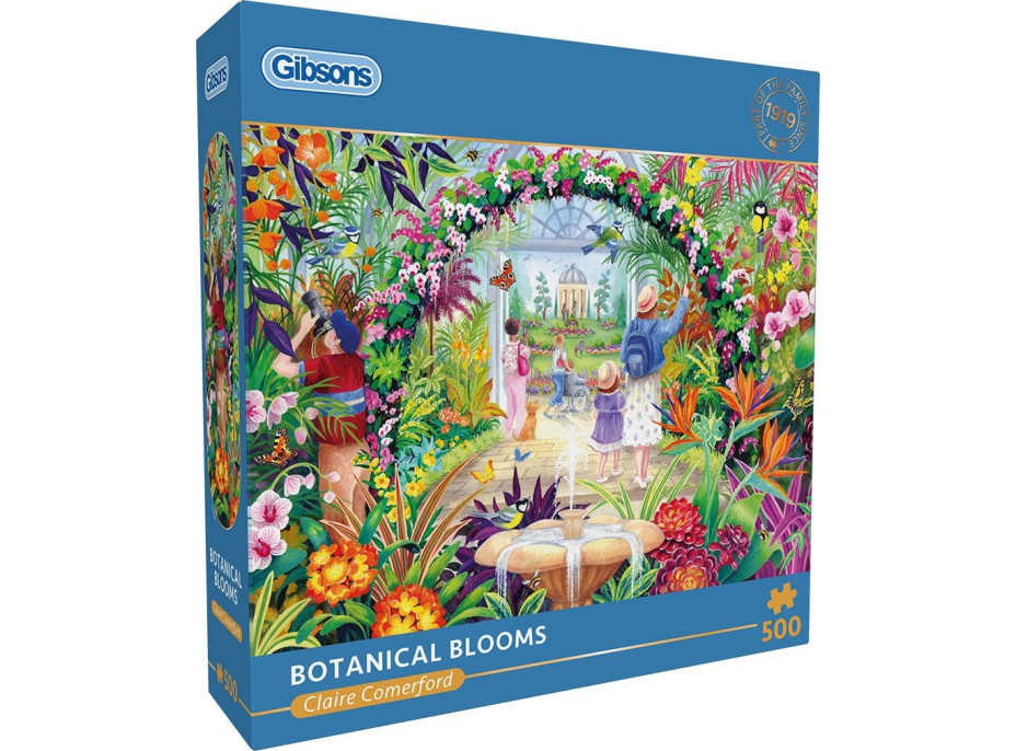 GIBSONS Puzzle Botanická záhrada 500 dielikov