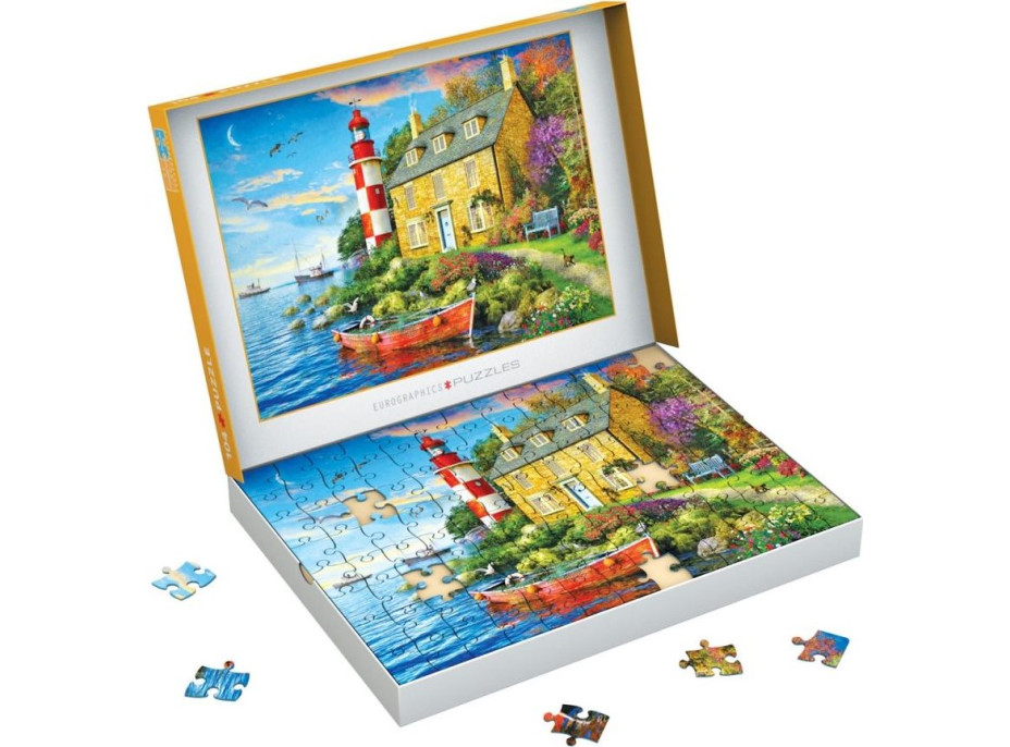 EUROGRAPHICS Puzzle Chata pri majáku 104 dielikov