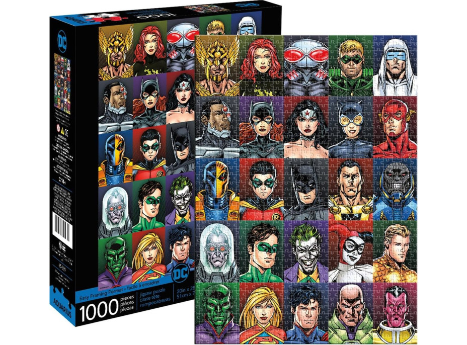 AQUARIUS Puzzle DC Comics 1000 dielikov