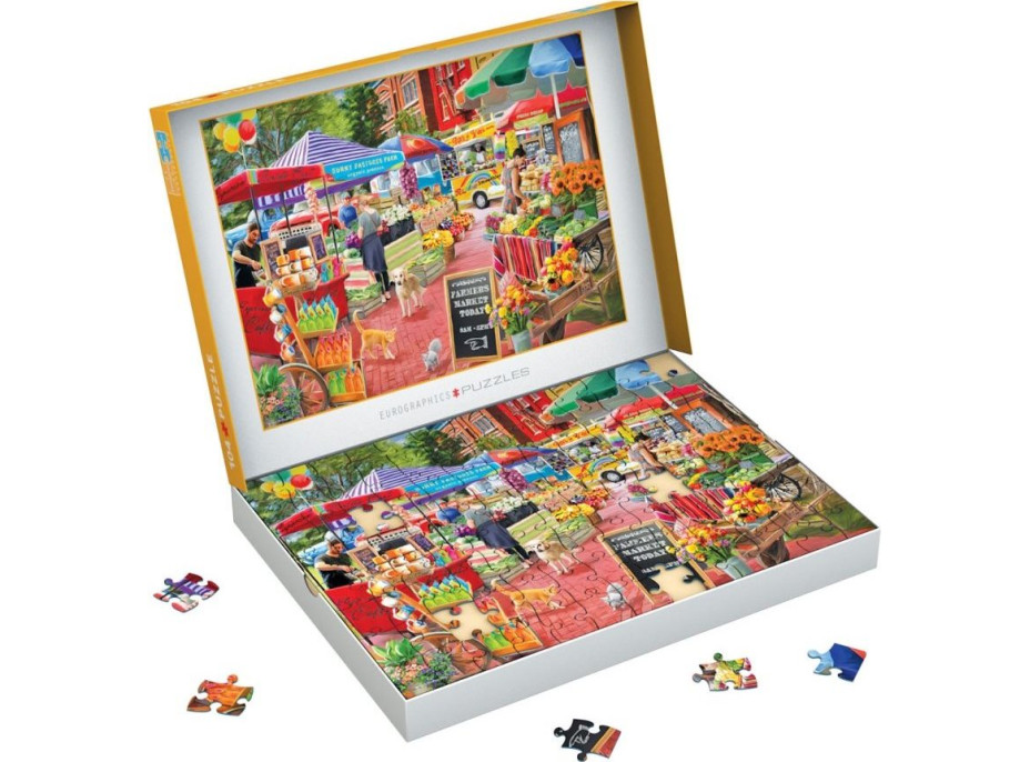 EUROGRAPHICS Puzzle Deň na farmárskom trhu 104 dielikov