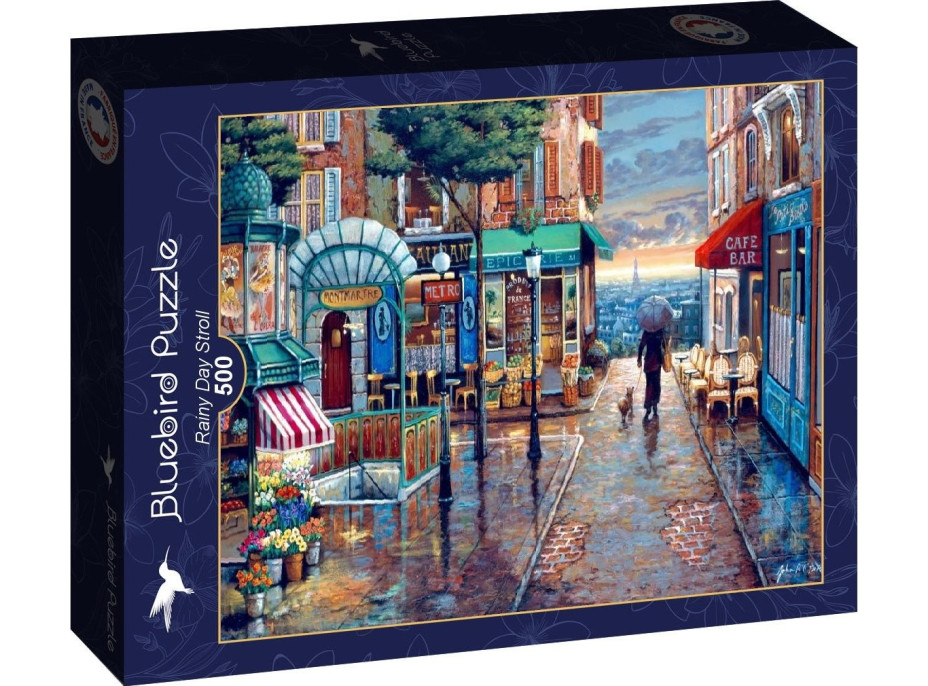 BLUEBIRD Puzzle Daždivá denná prechádzka 500 dielikov