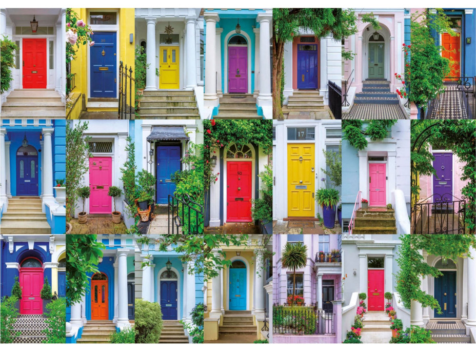 EDUCA Puzzle Dvere Notting Hillu 1000 dielikov