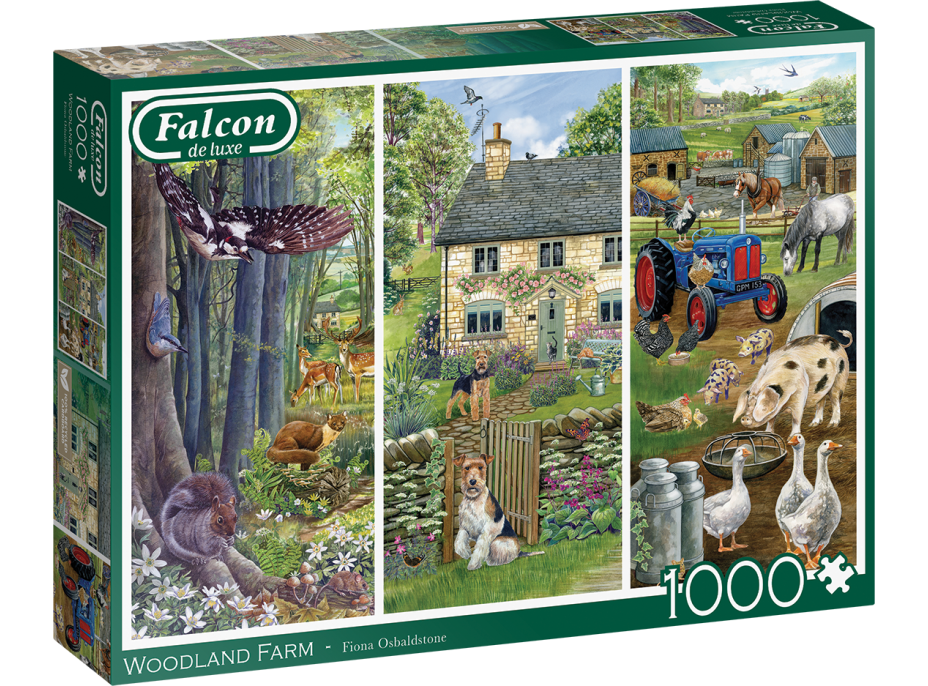 FALCON Puzzle Farma Woodland 1000 dielikov