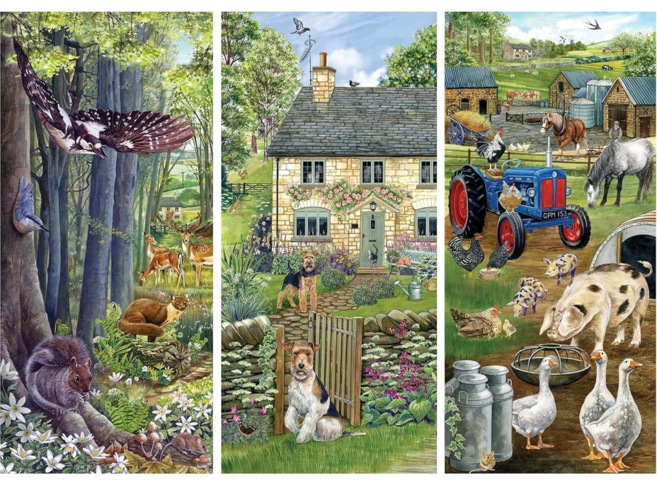 FALCON Puzzle Farma Woodland 1000 dielikov