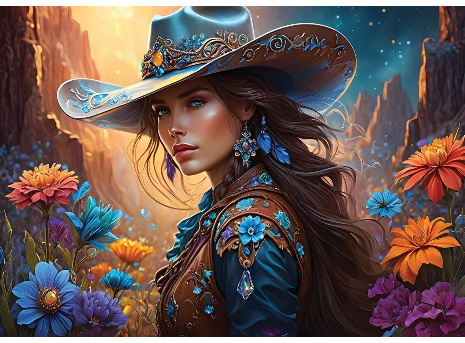 BLUEBIRD Puzzle Farmárka a Topánky 2x500 dielikov