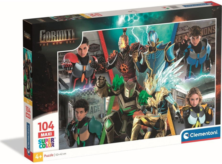 CLEMENTONI Puzzle Gormiti: Tím MAXI 104 dielikov