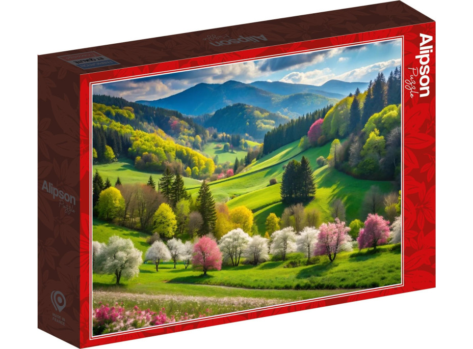 ALIPSON Puzzle Jarná prechádzka 500 dielikov