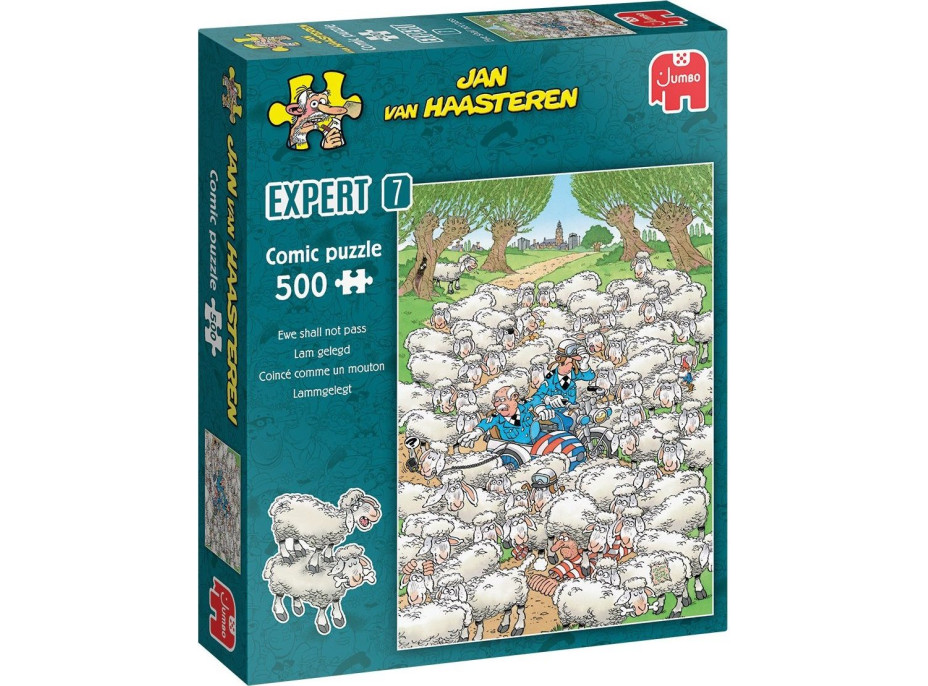 JUMBO Puzzle JvH Expert 7: Ovečka neprejde 500 dielikov