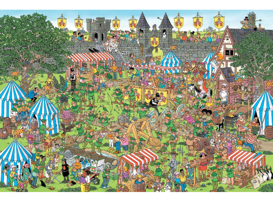 JUMBO Puzzle JvH Festival Robina Hooda 1500 dielikov