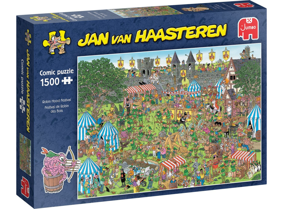 JUMBO Puzzle JvH Festival Robina Hooda 1500 dielikov
