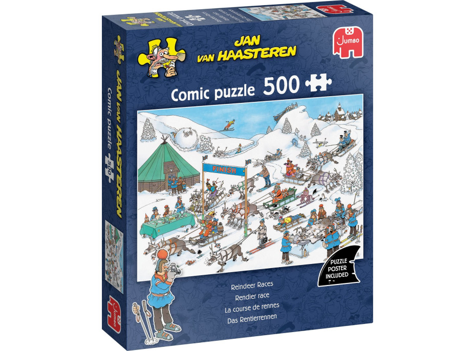 JUMBO Puzzle JvH Sobie závody 500 dielikov