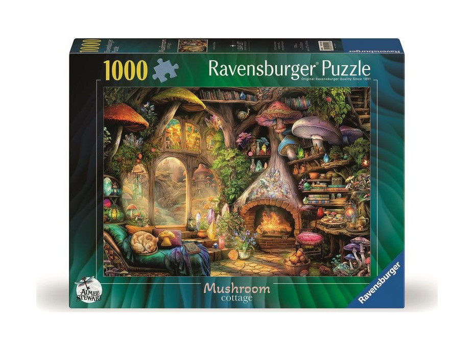 RAVENSBURGER Puzzle Hubová chalúpka 1000 dielikov