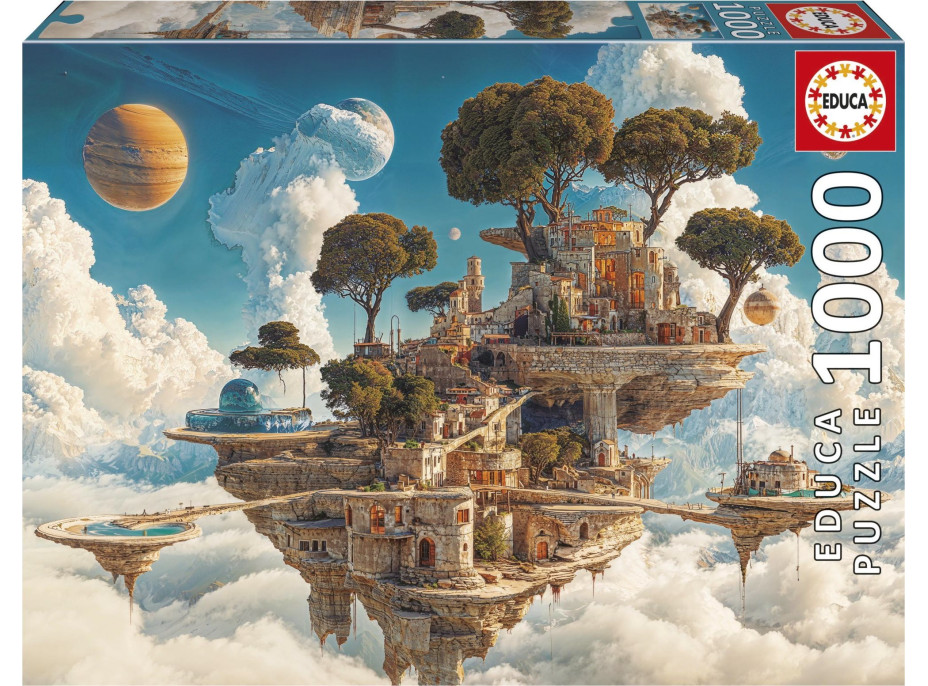 EDUCA Puzzle Kráľovstvo v oblakoch 1000 dielikov